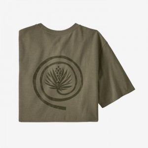 Patagonia Tee-Cycle™ T-Shirt Miesten T Paidat Vihreä Suomi | KQ2220-4358