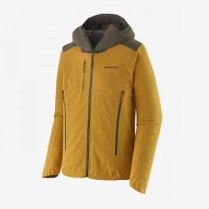 Patagonia Upstride Jacket Miesten Takit Kultaiset Suomi | MY1257-7157