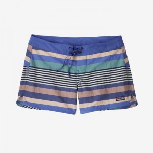 Patagonia Wavefarer® Boardshorts - 5" Naisten Shortsit Raidallinen Sininen Suomi | QB27-2056