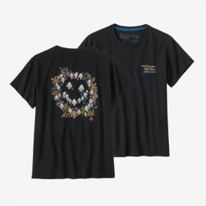 Patagonia Wisdom Afoot Responsibili-Tee® Naisten Tees Sininen Suomi | AI3841-0915