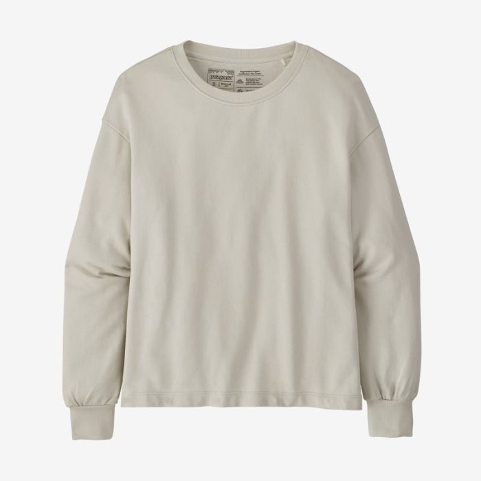 Patagonia Regenerative Organic Certified™ Cotton Essential Pullover Naisten Villapusero Valkoinen Suomi | WJ3301-2488